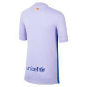 Camiseta segunda equipación infantil FC Barcelone 2021/22