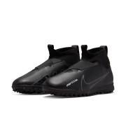 Zapatillas de fútbol para niños Nike Zoom Mercurial Superfly 9 Academy TF - Shadow Black Pack