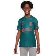 Camiseta infantil  tercera equipación Liverpool FC 2022/23