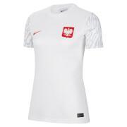 Camiseta dri-fit de local de la Copa Mundial 2022 para mujer Pologne