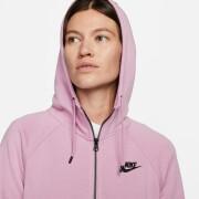Sudadera de mujer con capucha y cremallera Nike Sportswear Essential