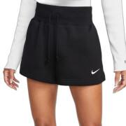Pantalones cortos de cintura alta para mujer Nike Phoenix Fleece