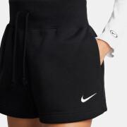 Pantalones cortos de cintura alta para mujer Nike Phoenix Fleece